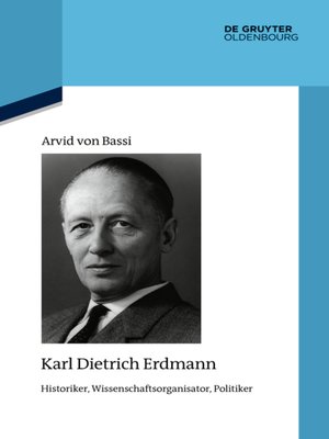 cover image of Karl Dietrich Erdmann